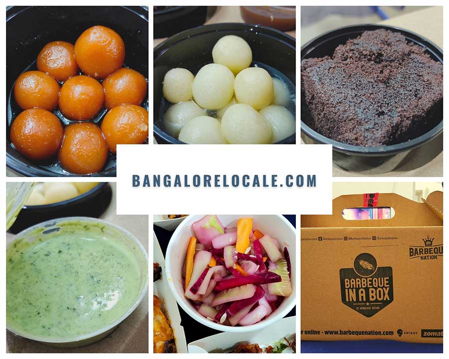 Barbeque Nation Desserts in a box