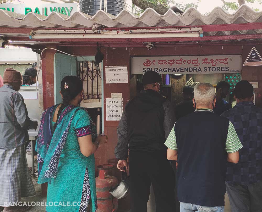 Sri Raghavendra Stores for Tasty Idly & Shavigebath